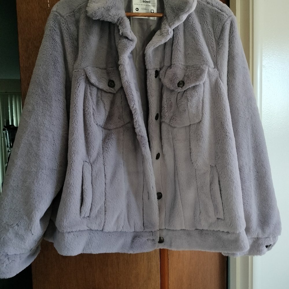 Fuzzy jacket